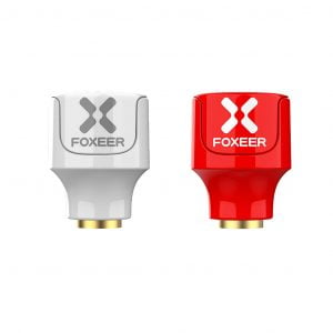 foxeer stubby antenna 5.8ghz lollipop red white product mantisfpv 1