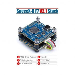 iflight stack electronics succex d F7 V2.1 TwinG Baro 50A Stack product mantisfpv 1