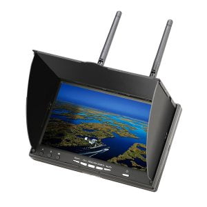 lcd5802d 5802 5 8g 40ch 7 inch fpv monitor with dvr build in battery australia mantisfpv