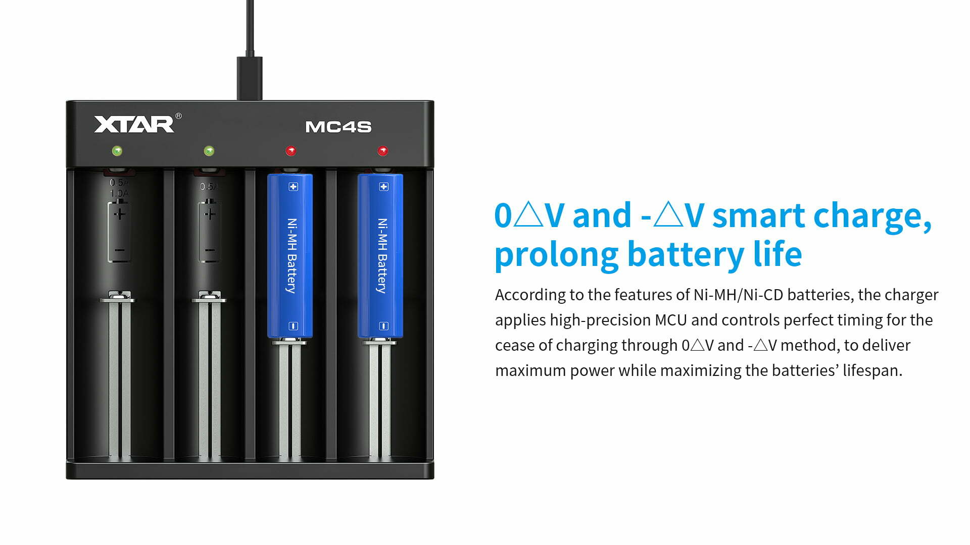 xtar mc4s usb 18650 battery charger mantisfpv australia description 04